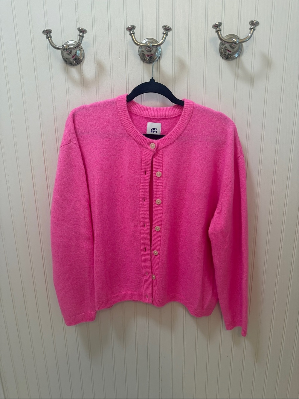 Neon Pink Cardigan